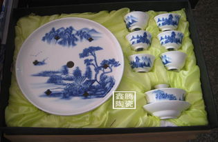 青花山水間，功夫茶韻長——居家禮品茶具的雅致之選